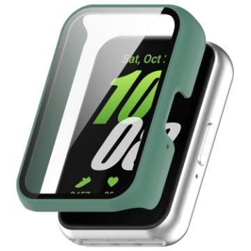 Samsung Galaxy Fit 3 SM-R390 PC + Tempered Glass Film Integrated Watch Protective Case - 1