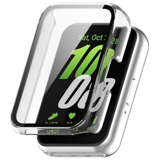 Samsung Galaxy Fit 3 SM-R390 PC + Tempered Glass Film Protective Case - 1