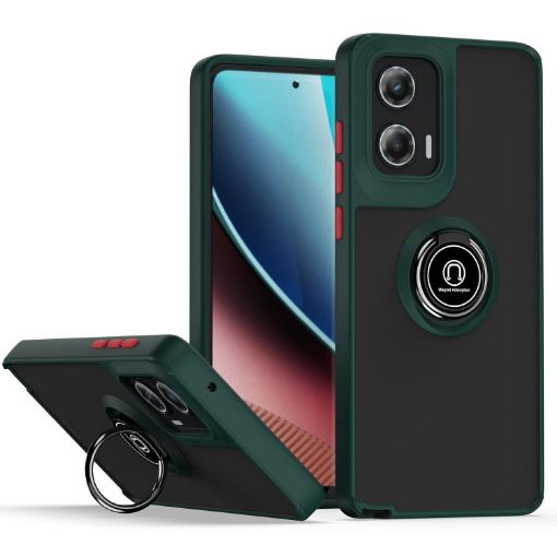 Motorola Moto G Stylus 5G 2024 Q Shadow Phone Case - Dark Green - 1