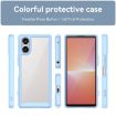 Sony Xperia 5 V Blue Acrylic Hybrid TPU Phone Case - 2