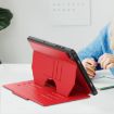 Samsung Galaxy Tab A9+ Magnetic Leather Tablet Case - Red - 2