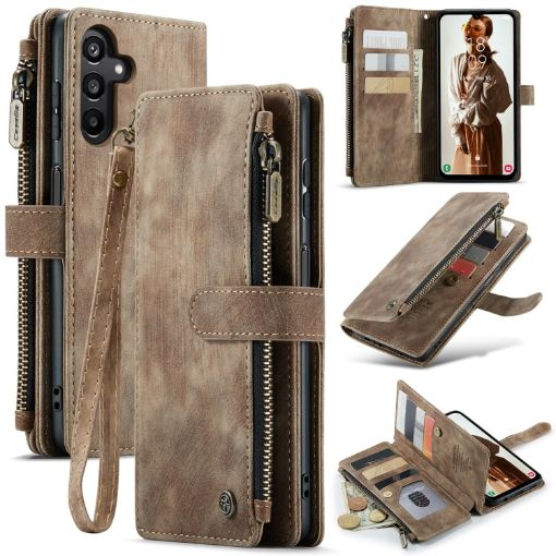 Samsung Galaxy A15 CaseMe C30 Wallet Leather Phone Case - 1