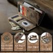 Samsung Galaxy A15 CaseMe C30 Wallet Leather Phone Case - 3