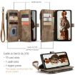Samsung Galaxy A15 CaseMe C30 Wallet Leather Phone Case - 7