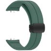 Samsung Galaxy Fit 3 SM-R390 Dark Green Silicone Watch Band - 3