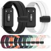 Samsung Galaxy Fit 3 SM-R390 Silicone Watch Band - Wine Red - 6