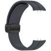 Samsung Galaxy Fit 3 SM-R390 Silicone Watch Band - Dark Gray - 4