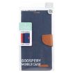 Samsung Galaxy S24 Ultra 5G Navy Blue Leather Phone Case - 4