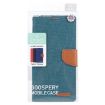 Samsung Galaxy S24 Ultra 5G Green Fabric Texture Flip Leather Phone Case - 4