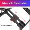 JMARY MT-33 Phone Stand Tripod ABS Video Recording Vlog Mobile Phone Rig - 4