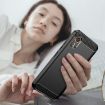Samsung Galaxy Xcover 7 Carbon Fiber Brushed Texture TPU Phone Case - 7
