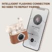 ONIKUMA T18 Bluetooth 5.3 Wireless Earphone - Brown - 4