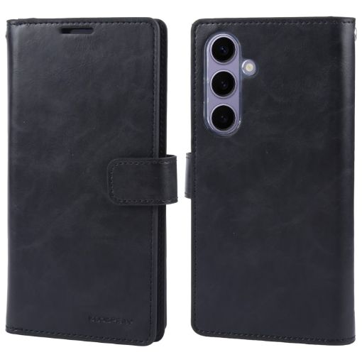 Samsung Galaxy S24 5G GOOSPERY MANSOOR DIARY Leather Phone Case - 1