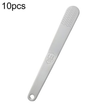 Picture of 10pcs Thickened Stainless Steel Stirring Spoon Kitchen Dumpling Multifunctional Mixing Tool