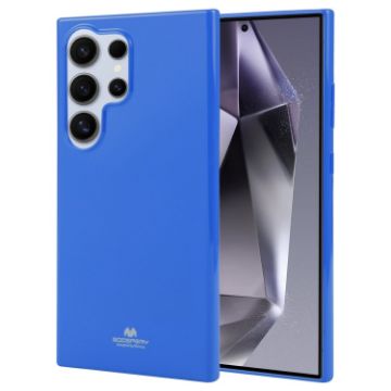 Samsung Galaxy S24 Ultra 5G GOOSPERY PEARL JELLY Shockproof TPU Phone Case Blue - 1