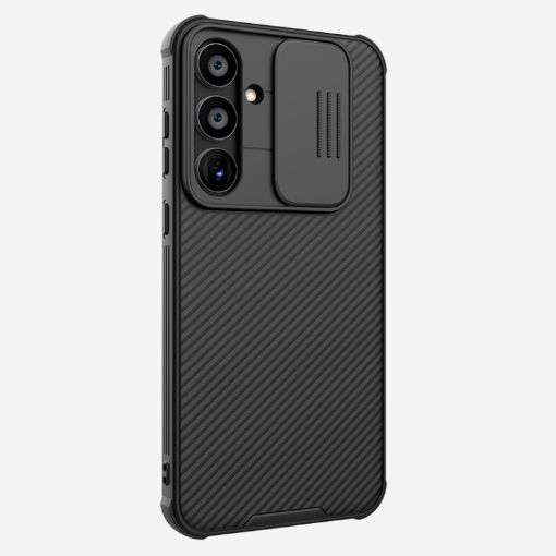 NILLKIN CamShield Pro Magnetic PC Phone Case for Samsung Galaxy A55 - Black - 1