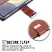 Samsung Galaxy S24 Ultra 5G Blue Leather Phone Case - 6