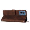 Motorola Moto G04/G24 Triangle Leather Phone Case with Lanyard - 3