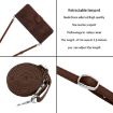 Motorola Moto G04/G24 Triangle Leather Phone Case with Lanyard - 6