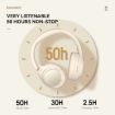 WH850i ANC Over-Ear Bluetooth Headphone White - 3