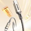 MOMAX DC31 1m USB-C to USB-C 100W Braided Cable - Titanium Color - 4