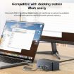 MOMAX DC31 1m USB-C to USB-C 100W Braided Cable - Titanium Color - 7