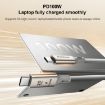 MOMAX DC31 1m USB-C to USB-C 100W Braided Cable - Titanium Color - 8