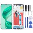 For Honor X8b LCD Screen Digitizer Full Assembly with Frame Silver - 1