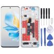 For Honor LCD Screen Digitizer Full Assembly with Frame Silver - 1