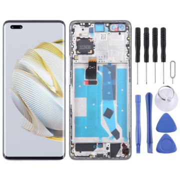 Huawei Nova 10 Pro LCD Screen Digitizer Assembly with Frame - Purple - 1