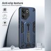 Tecno Camon 20 Pro 5G Blue Armor Finger Loop Phone Case - 2