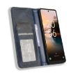 TCL 40 NxtPaper 4G Blue Leather Phone Case - 4