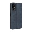 TCL 40 XE 5G/40 NxtPaper 5G Blue Leather Phone Case - 3