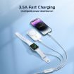JOYROOM 3 in 1 USB Charging Cable, 1.2m Length, White - 2