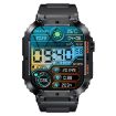 K57 Pro 1.96 Inch Bluetooth Smart Watch, Black - 1