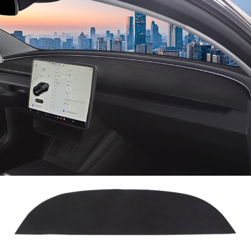 Tesla Model 3/Y Dashboard Sunshade Mat - Lightproof & Sun Protection - 1