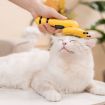 Bee Pet Comb Cats Hair Removal Brush - Yellow - 7