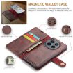 OnePlus 12 DG.MING Crazy Horse Texture Leather Case (Red) - 4