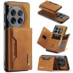 OnePlus 12 DG.MING M2 Series 3-Fold Multi Card Bag + Magnetic Phone Case - 1