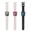 Apple Watch SE 2023 40mm Rose Silicone Band - Black - 5