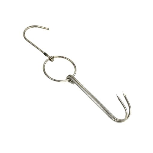 Stainless Steel Duck Cooker Hanger - Outdoor Barbecue Hanging Hook Stand - 1