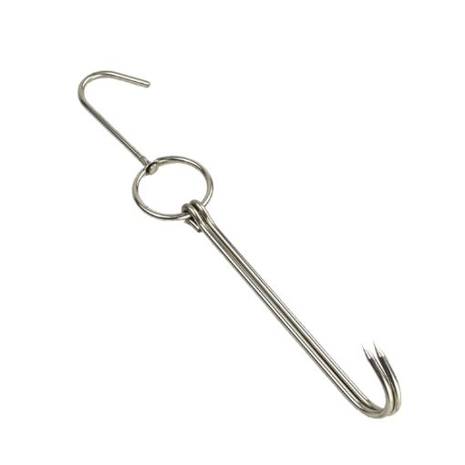 Stainless Steel Duck Cooker Hanger - Outdoor Barbecue Hanging Hook Stand - 1
