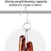 Stainless Steel Duck Cooker Hanger - 4cm Thick, 34.5cm Long - 4