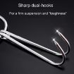Stainless Steel Duck Cooker Hanger - 4cm Thick, 34.5cm Long - 5
