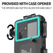 Diving Shell Gen2 Upgrade IP68 Waterproof Phone Case - Black Blue - 4
