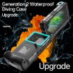 Diving Shell Gen2 Upgrade IP68 Waterproof Phone Case - Black Blue - 5