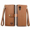 Samsung Galaxy Xcover 7 Leather Phone Case - Brown - 2