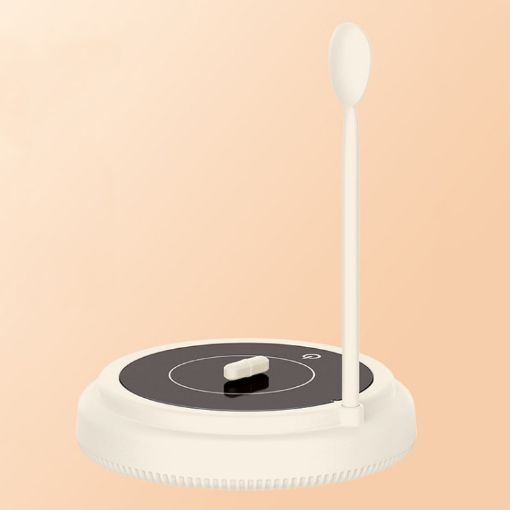 Magnetic Levitation Electric Coffee Stirrer Milk Shaker White - 1