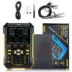 FNIRSI 2 In 1 Handheld Oscilloscope, US Plug (Yellow) - 2
