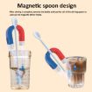 Magnetic Levitation Electric Coffee Stirrer Milk Shaker Blue - 5